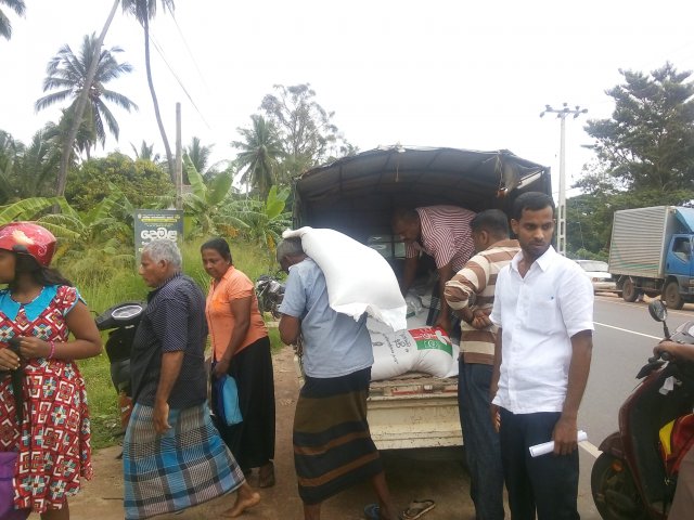 Distribution of Dry Rations - 2018