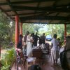 Distribution of dry rations