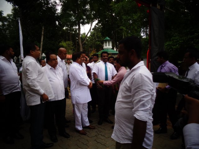 Opening the new building